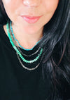 Good Things Necklace in Chrysoprase