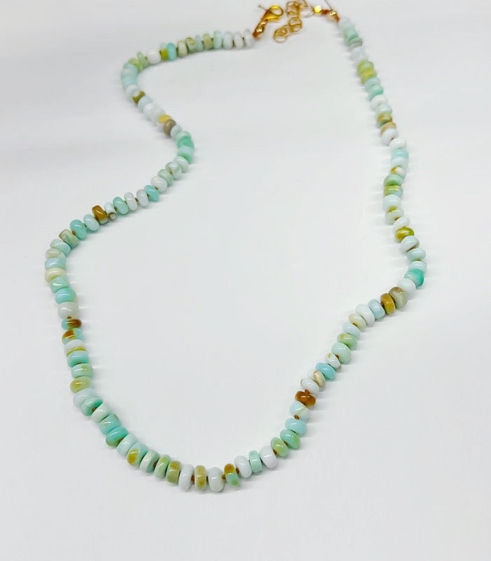 Ready To Ship - Peruvian Opal Necklace