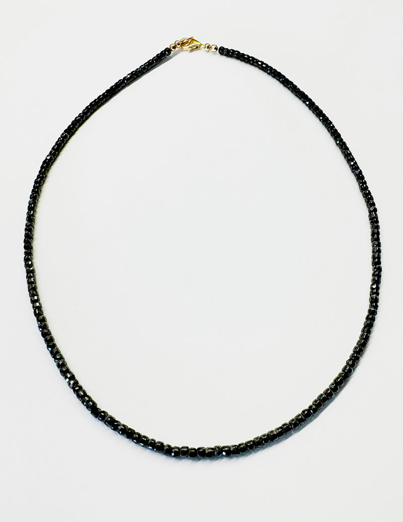 Black Spinel Necklace