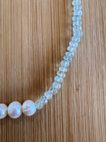 Aquamarine and Fresh Water Pearls
