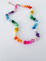 Ready To Ship - Playful Rainbow Necklace 16 "