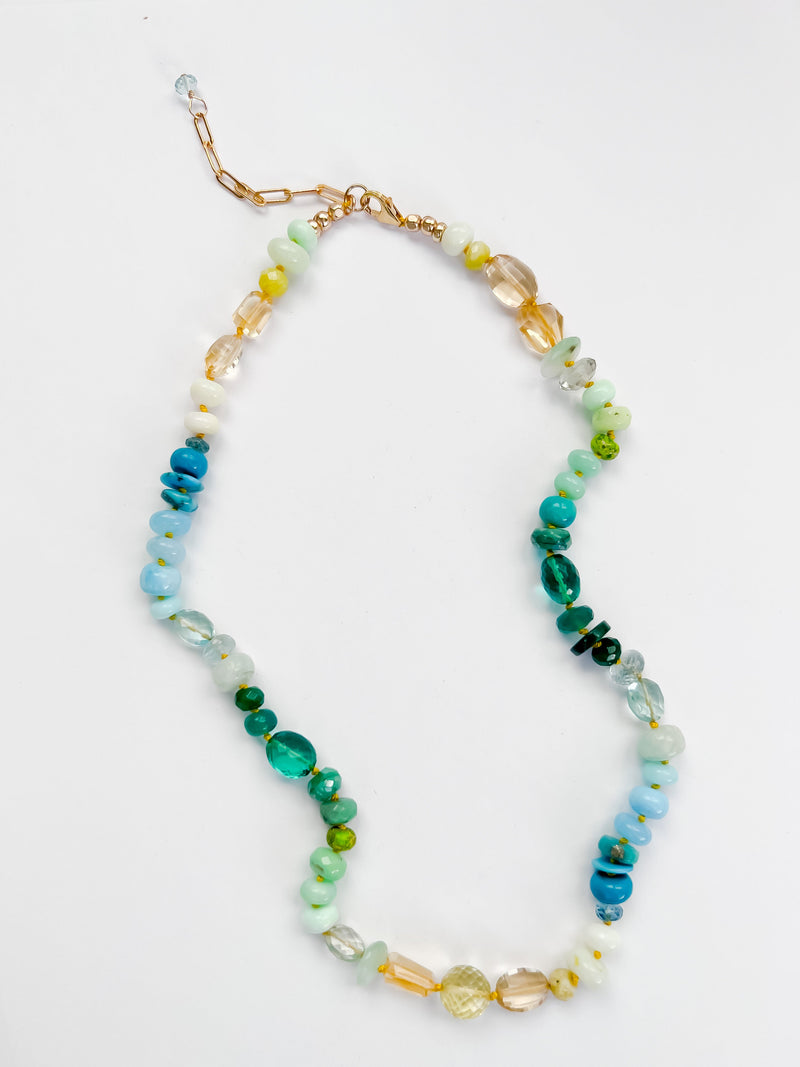 Ocean Rainbow Necklace 16"