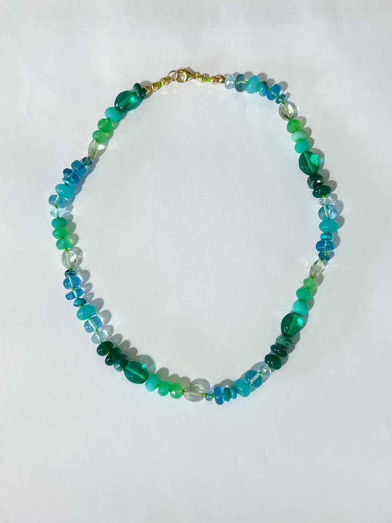 Green and Blue Necklace