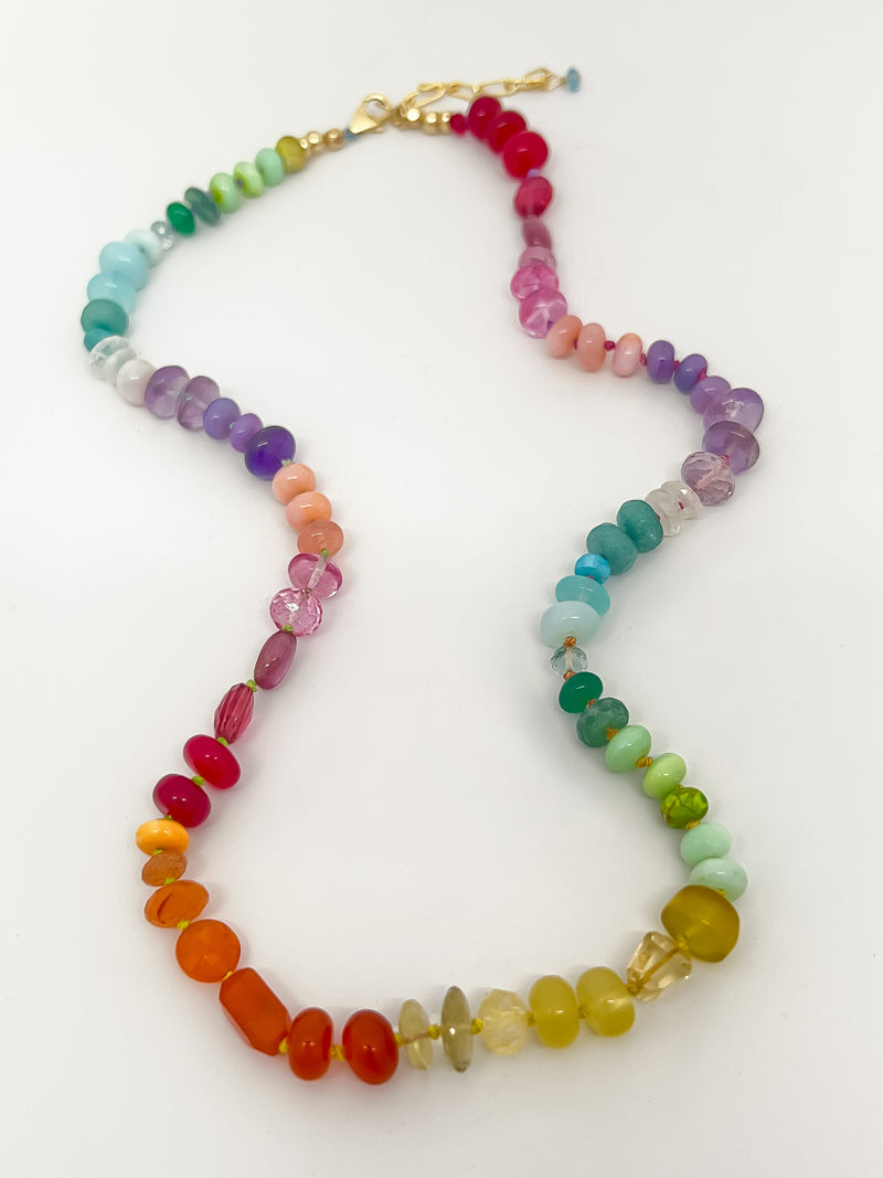 Rainbow Necklace 20"