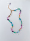 Ready To Ship - Pastel Rainbow Necklace