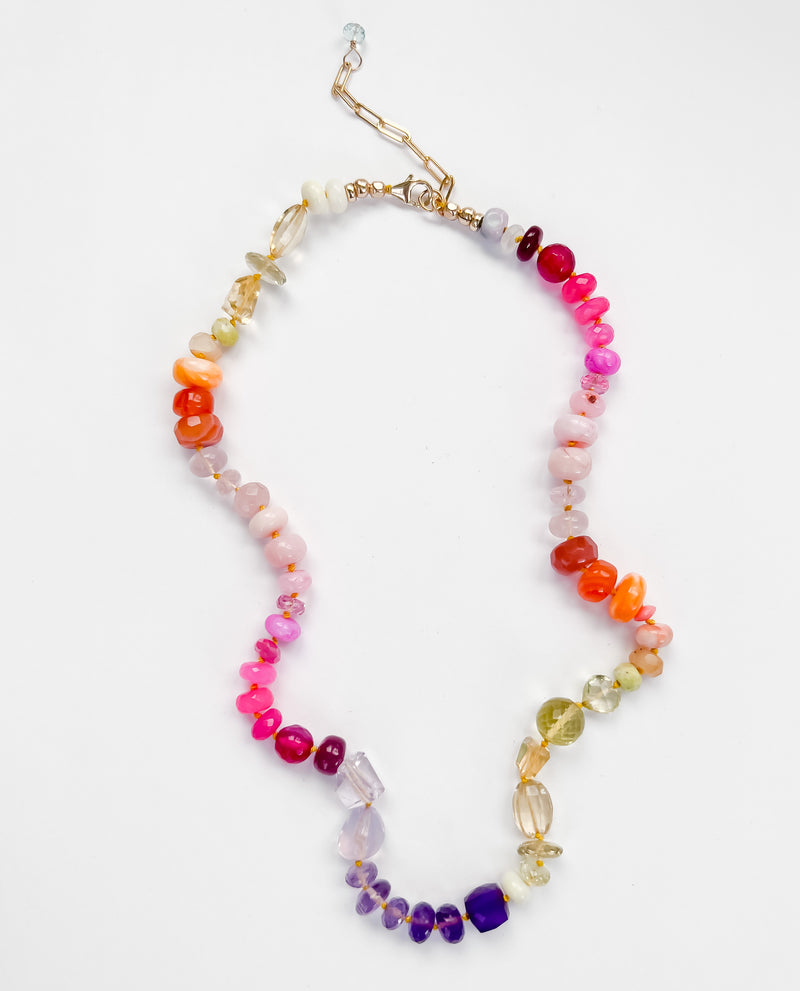 Balmy Sunset Necklace 18"