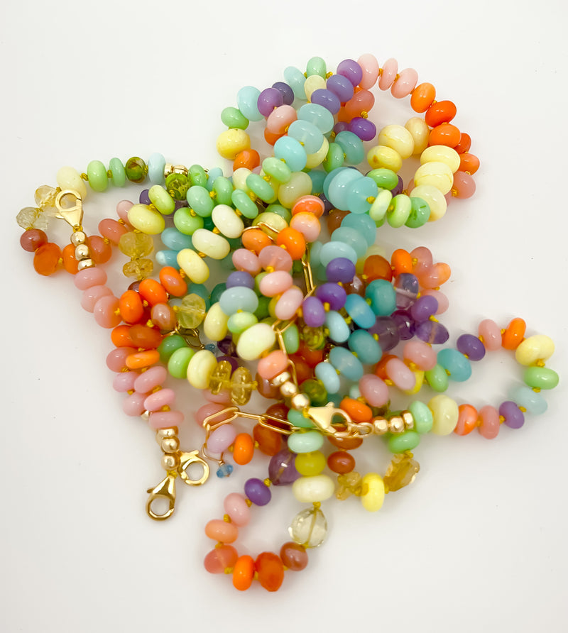 Rainbow Necklaces Drop 10 Playful