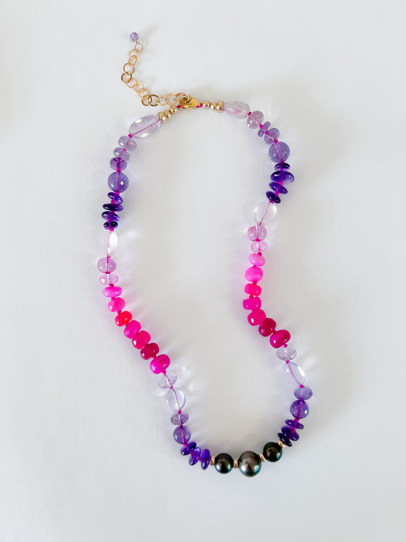Ready to Ship Tahitian Sunset Necklace